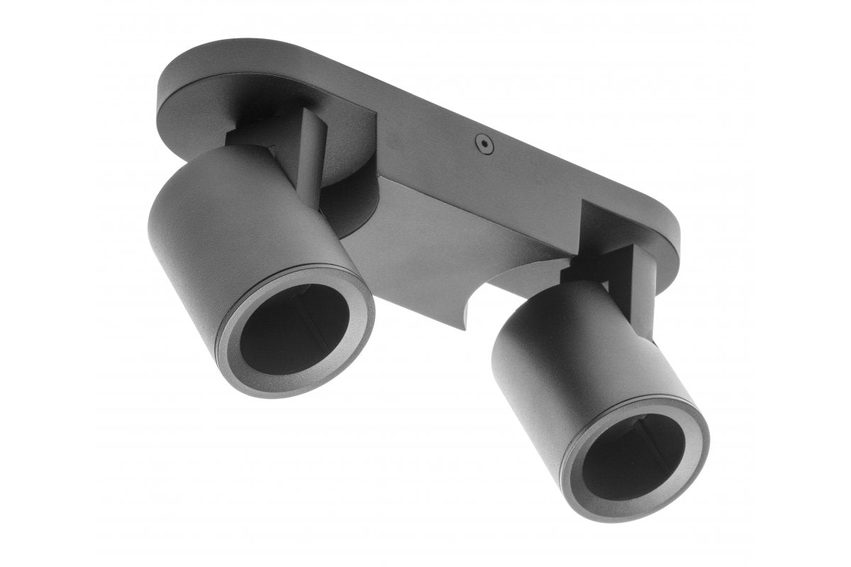 Ceiling luminaire BLINK II, max. 250V, 50/60 Hz, GU10, max. 20W*2, IP20, Dual, Black