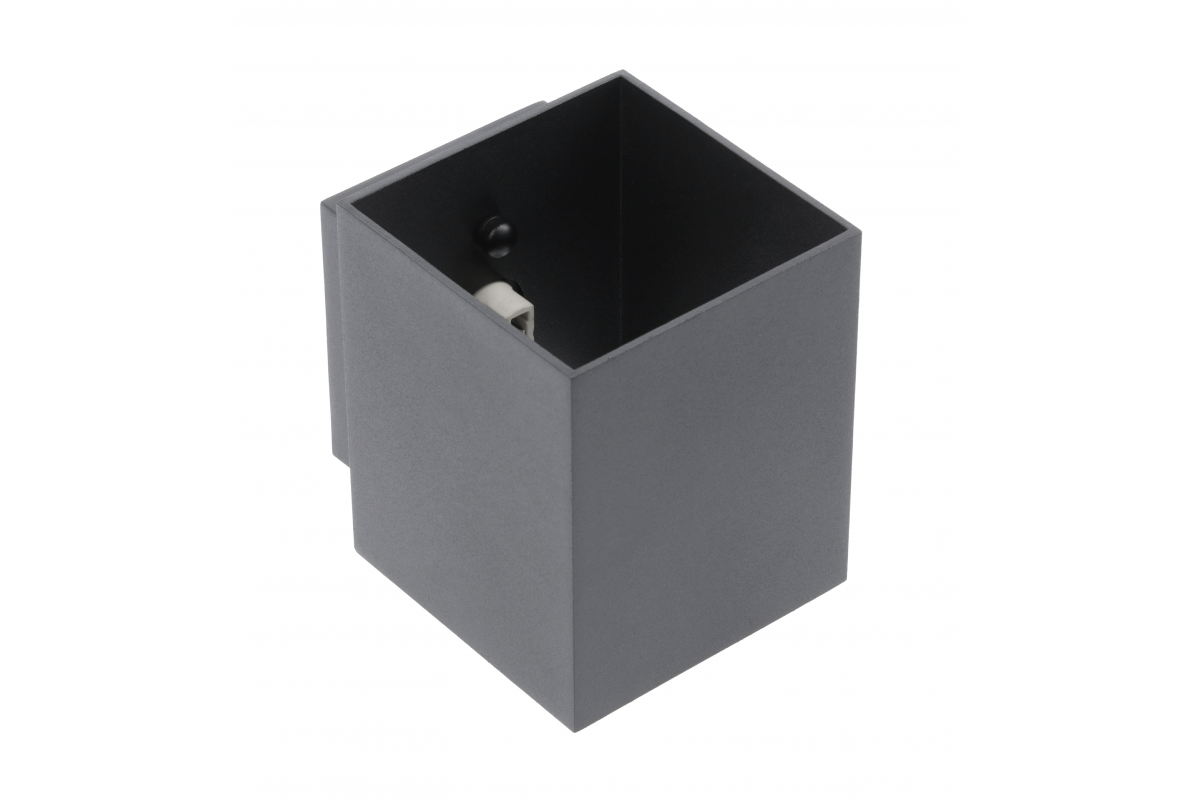 Wall luminaire CAMPIONE II, G9, IP20, max. 40W, IP20, max. 250V, 50/60 Hz, square, black