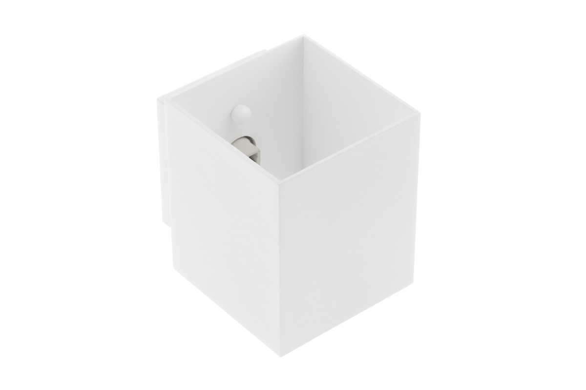 Luminaria de pared CAMPIONE II, G9, IP20, máx. 40W, IP20, máx. 250V, 50/60 Hz, cuadrada, blanca