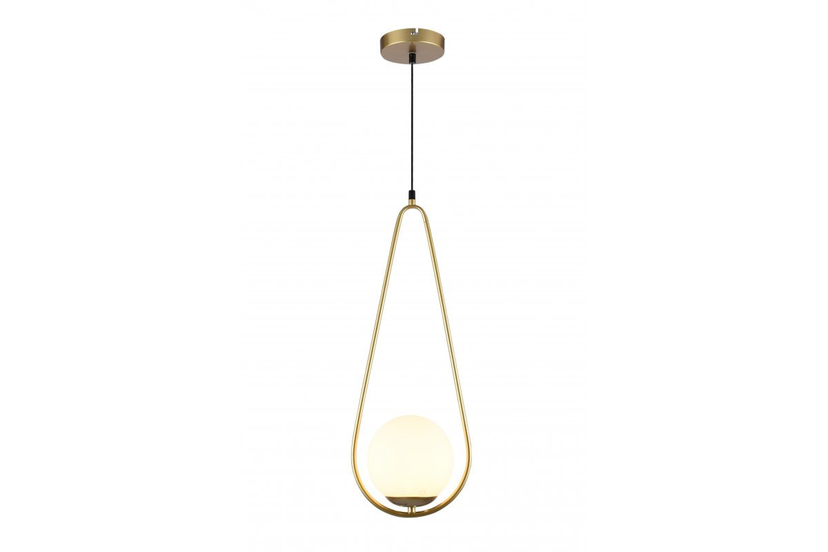 Ceiling fixture CIKLOP,7542,AC220-240V,50/60Hz,1*E27, IP20, Diameter 20 CM, single, gold