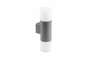 Garden fixture CORTA-AUD,2xE27,2xMAX.25W,IP44,AC220-240V,50-60Hz,wall lamp straight up and down,anthracite