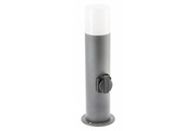 CORTA-P 40 garden lamp,E27, MAX.25W, IP44, AC220-240V, 50-60Hz, socket max. 3000W, bollard, graphite