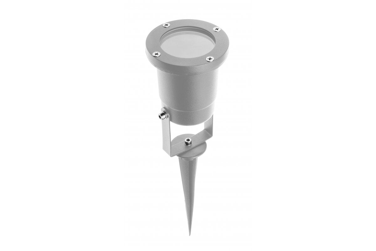 Garden fixture DIEGO, GU10, MAX. 35W, IP65, AC220-240V, 50/60Hz, gray
