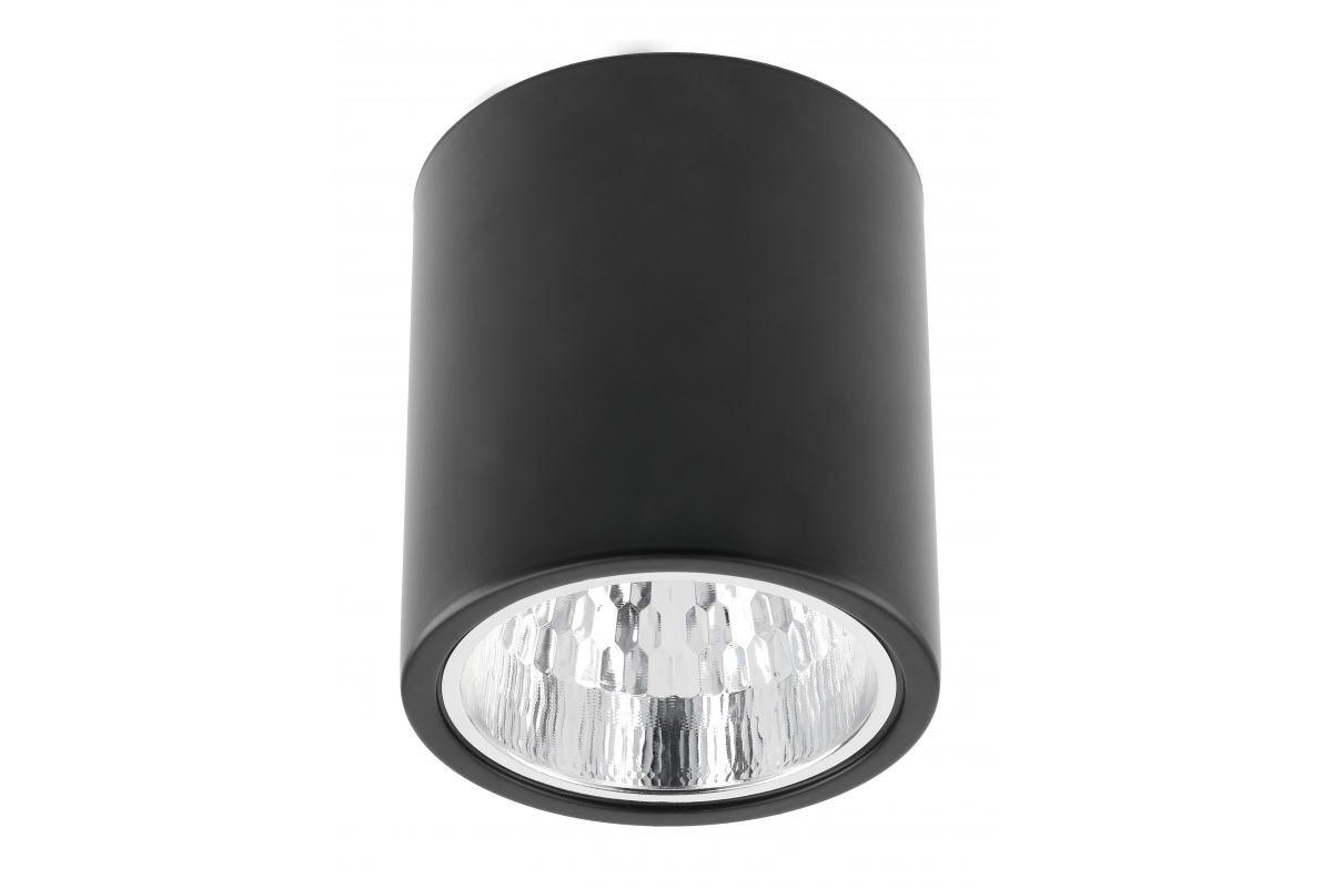 Ceiling fixture DRAGO, max 60W, E27, AC220-240V, 50-60Hz, IP20, 133*148mm, black