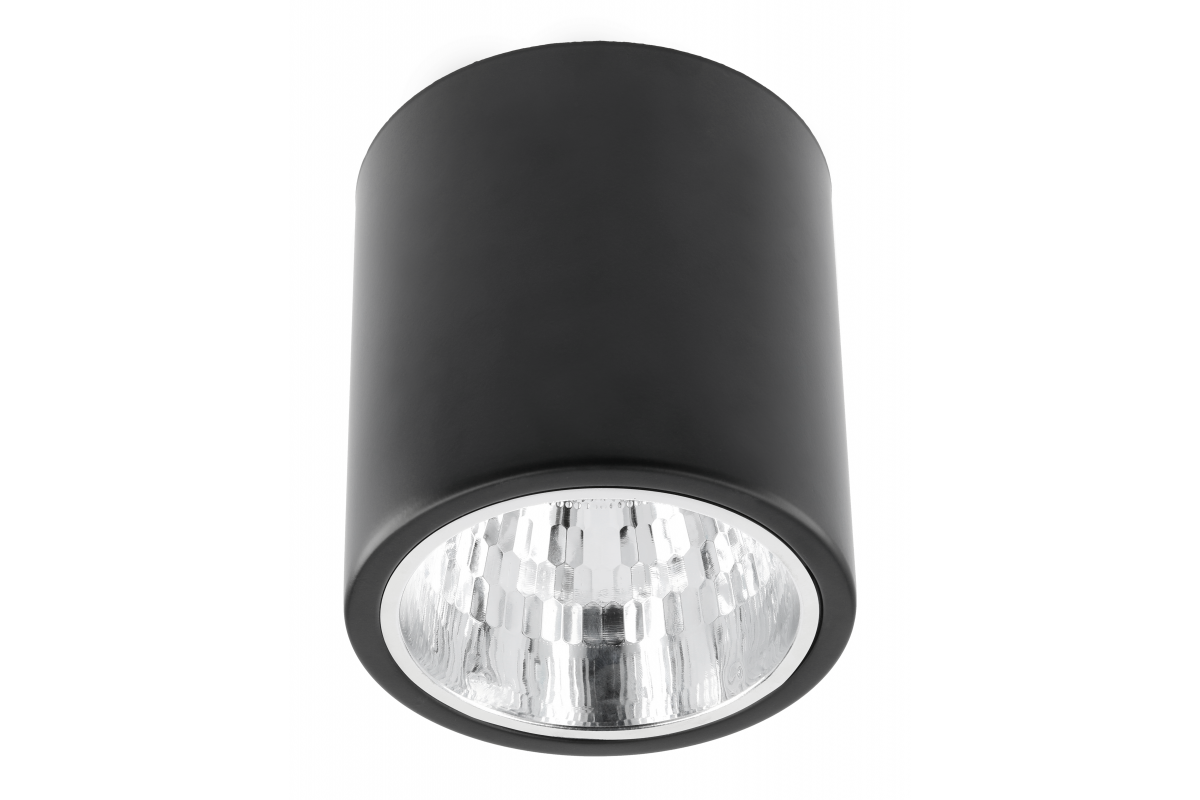 Ceiling fixture DRAGO, max 60W, E27, AC220-240V, 50-60Hz, IP20, 172*180mm, black