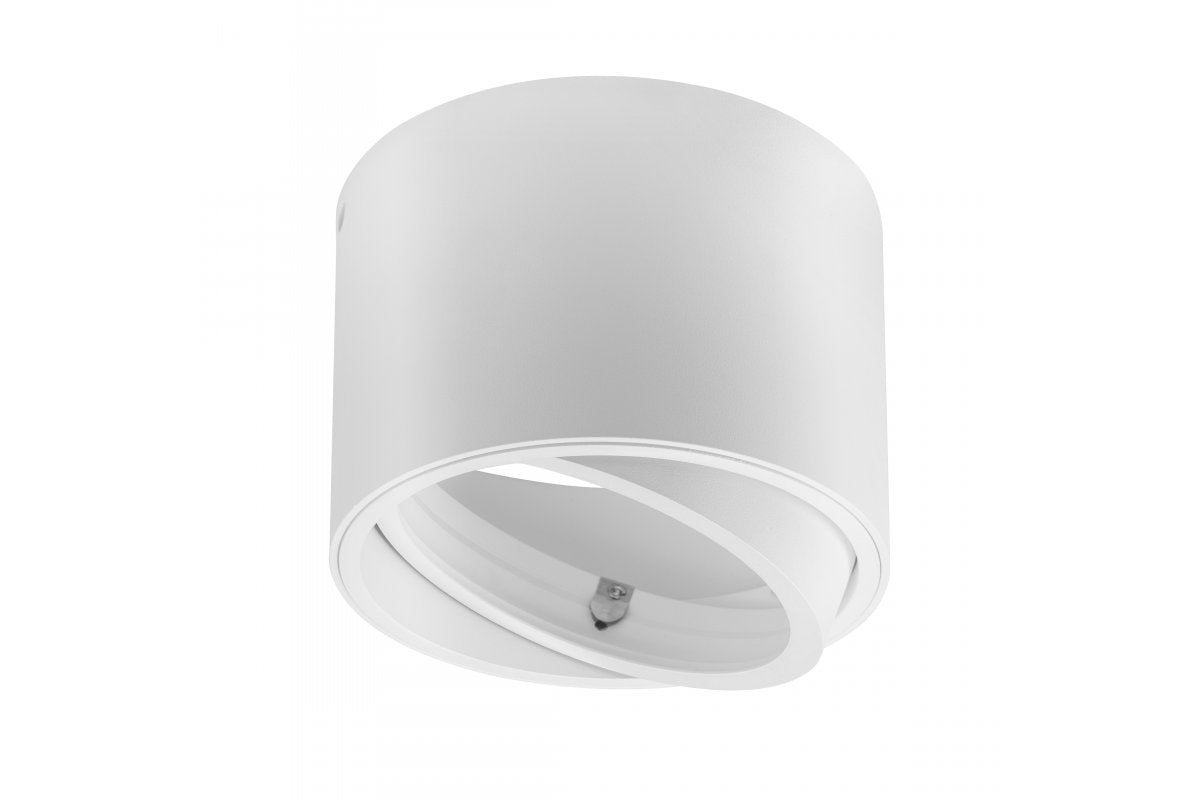 ISUMI ceiling lamp with adjustable angle, aluminium, 130x100, IP20, ES111, GU10, round, white