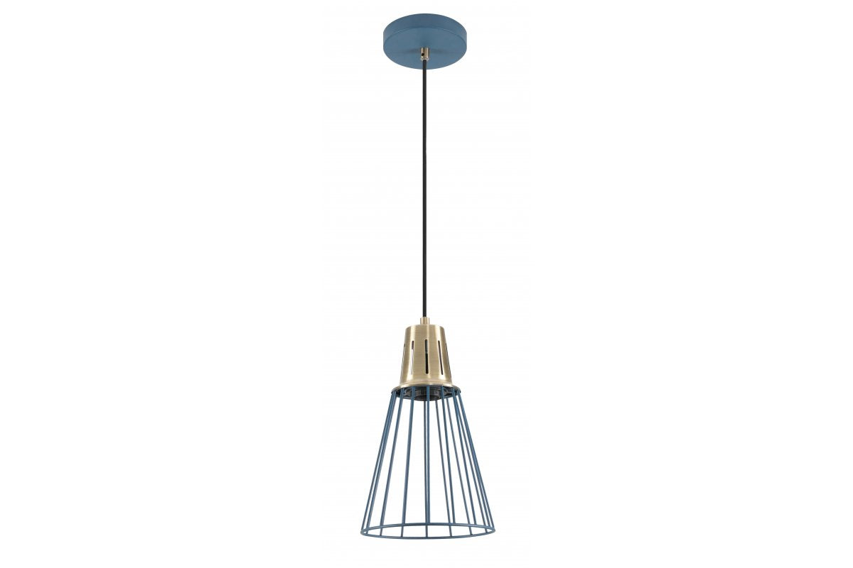 Ceiling fixture KALIOPE,8266,AC220-240V,50/60Hz,1*E27, max.40W, IP20,  Diameter 18cm, single, blue