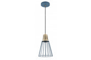Ceiling fixture KALIOPE,8266,AC220-240V,50/60Hz,1*E27, max.40W, IP20,  Diameter 18cm, single, blue