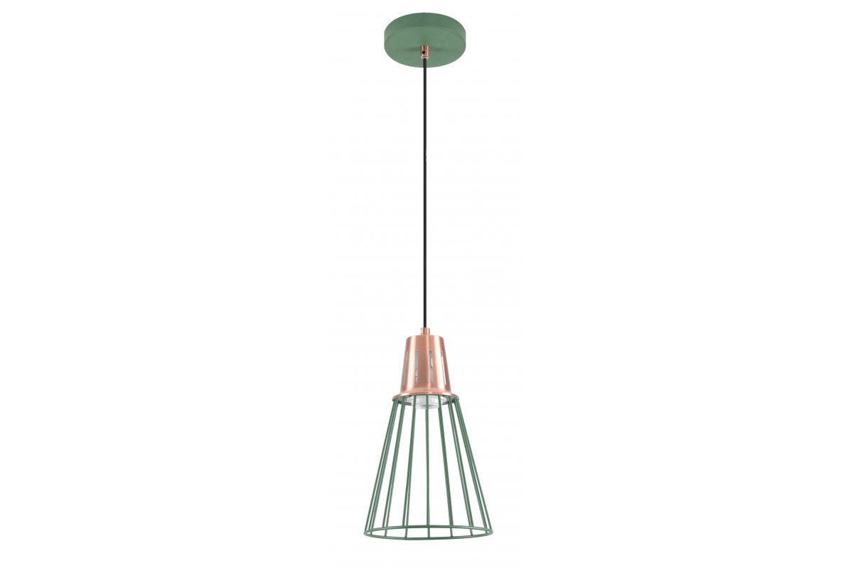 Ceiling fixture KALIOPE,8044,AC220-240V,50/60Hz,1*E27, max.40W, IP20,  Diameter 18cm, single, green
