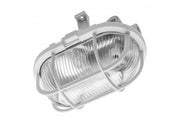 Bulkhead fixture SANGUESA KAY, max 40W, E27, AC220-240V, 50-60Hz, IP44, ABS/glass, white housing