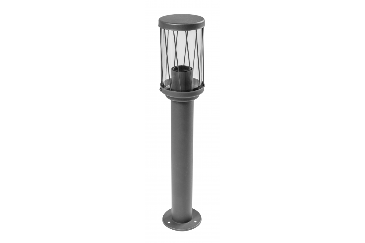 KERTA-P 50 garden light, E27, MAX.12W, IP44, AC220-240V, 50-60Hz, bollard,  graphite