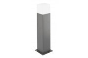 Garden fixture LARGO-P 50, E27, MAX.15W, IP44, AC220-240V, 50-60Hz, mounting post, graphite