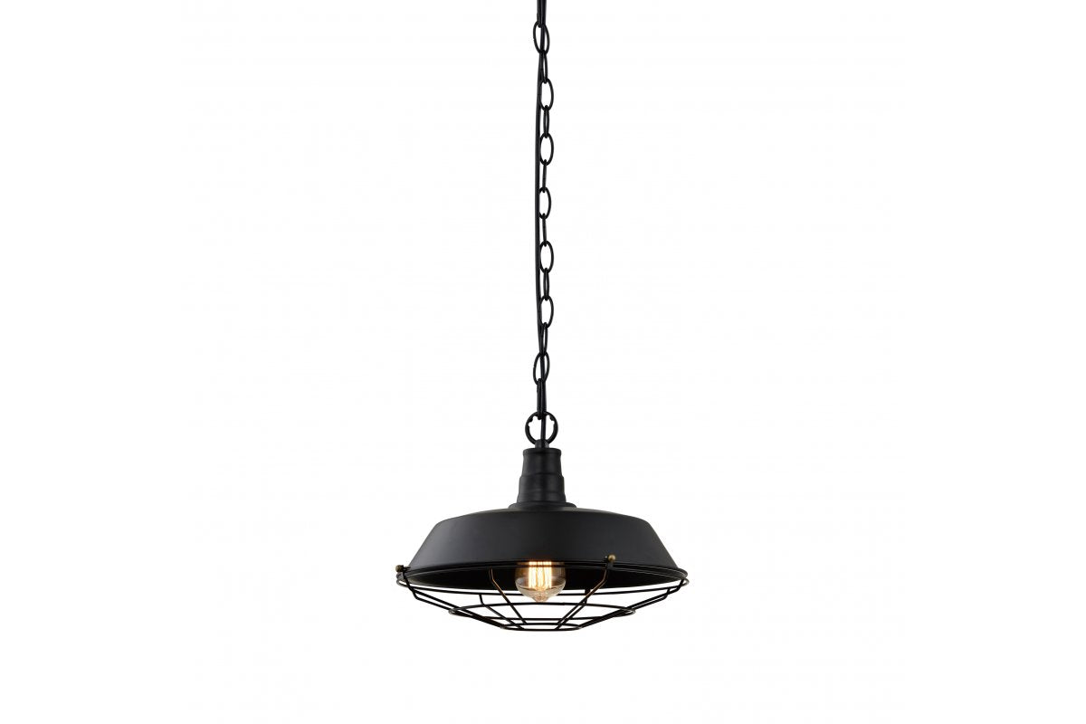 Ceiling fixture LARS 2,2295,AC220-240V,50/60Hz,1*E27,  IP20, Diameter 36 CM,single,black
