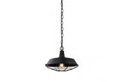 Ceiling fixture LARS 2,2295,AC220-240V,50/60Hz,1*E27,  IP20, Diameter 36 CM,single,black