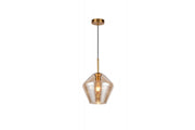 Ceiling fixture LIME,7887,AC220-240V,50/60Hz,1*E27, IP20, Diameter 35 CM, single,  gold