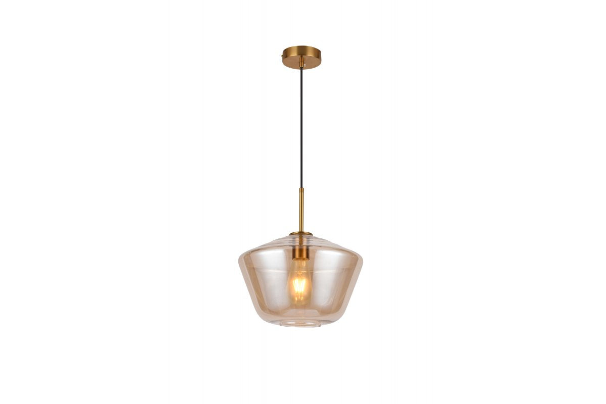 Ceiling fixture LIME 3,7924,AC220-240V,50/60Hz,1*E27, IP20, Diameter 35 CM,single,  gold