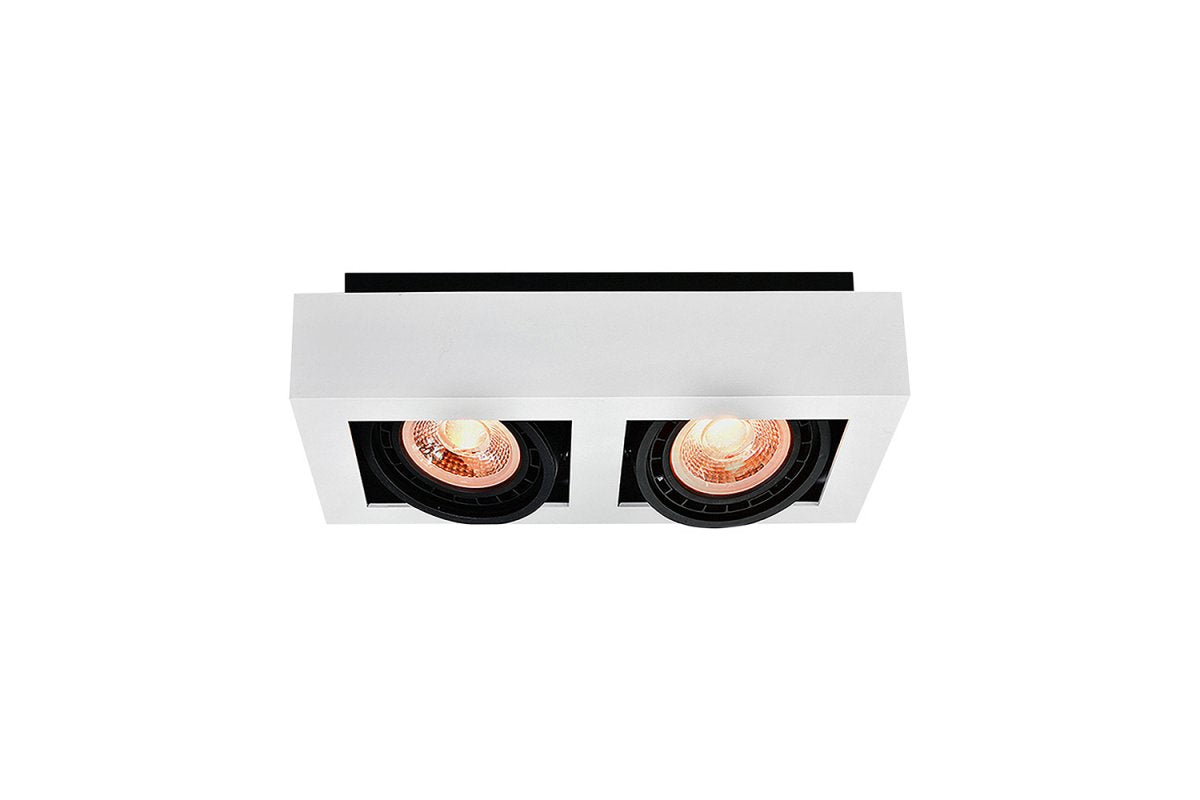 Ceiling fixture Loid, 4663,AC220-240V, 50/60 Hz, IP 20,2* GU10, ES111double,white