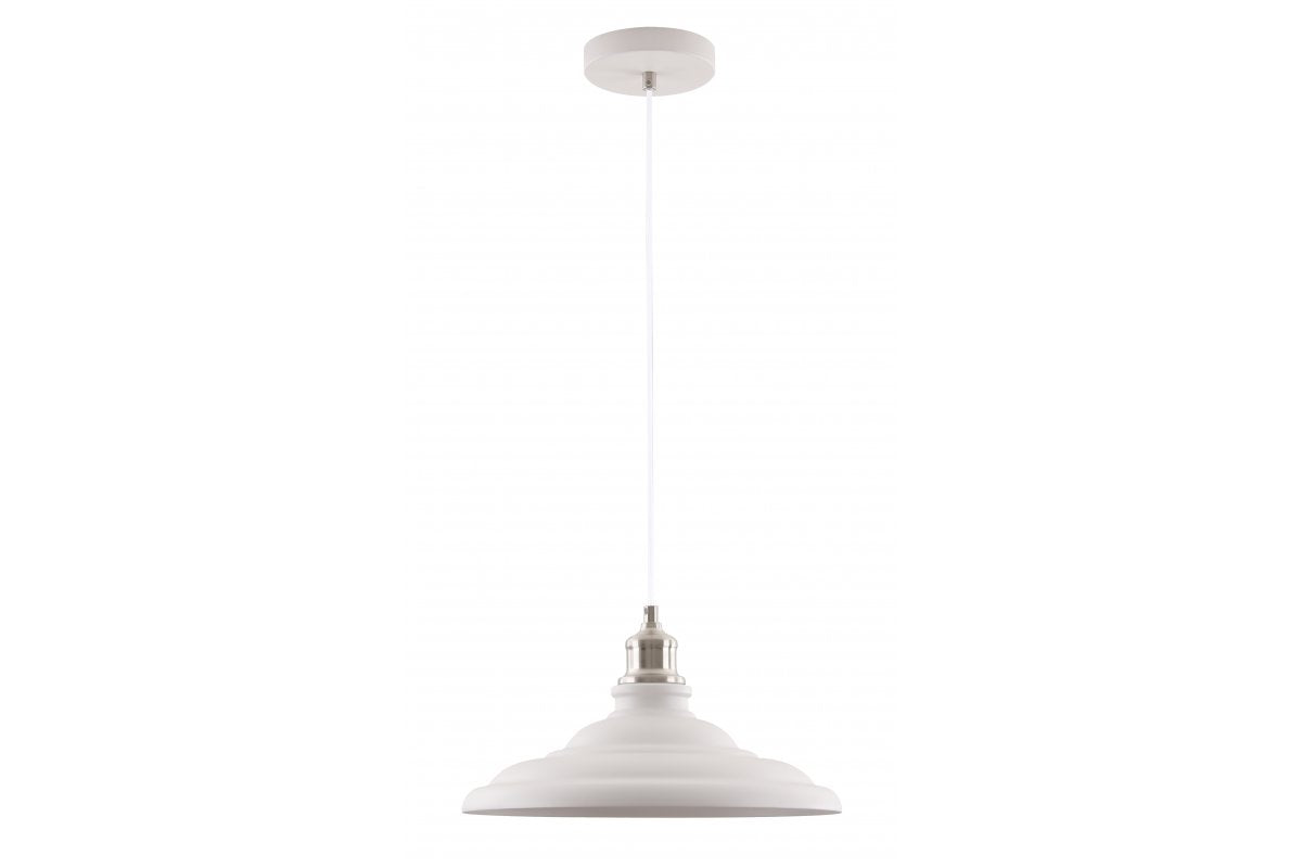 Ceiling fixture LORET L,9844,AC220-240V,50/60Hz,1*E27, max.40W,  Diameter 34,8 cm,IP20, single, white
