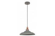 Ceiling fixture LORET L,9790,AC220-240V,50/60Hz,1*E27, max.40W, Diameter 34,8 cm,IP20, single, grey