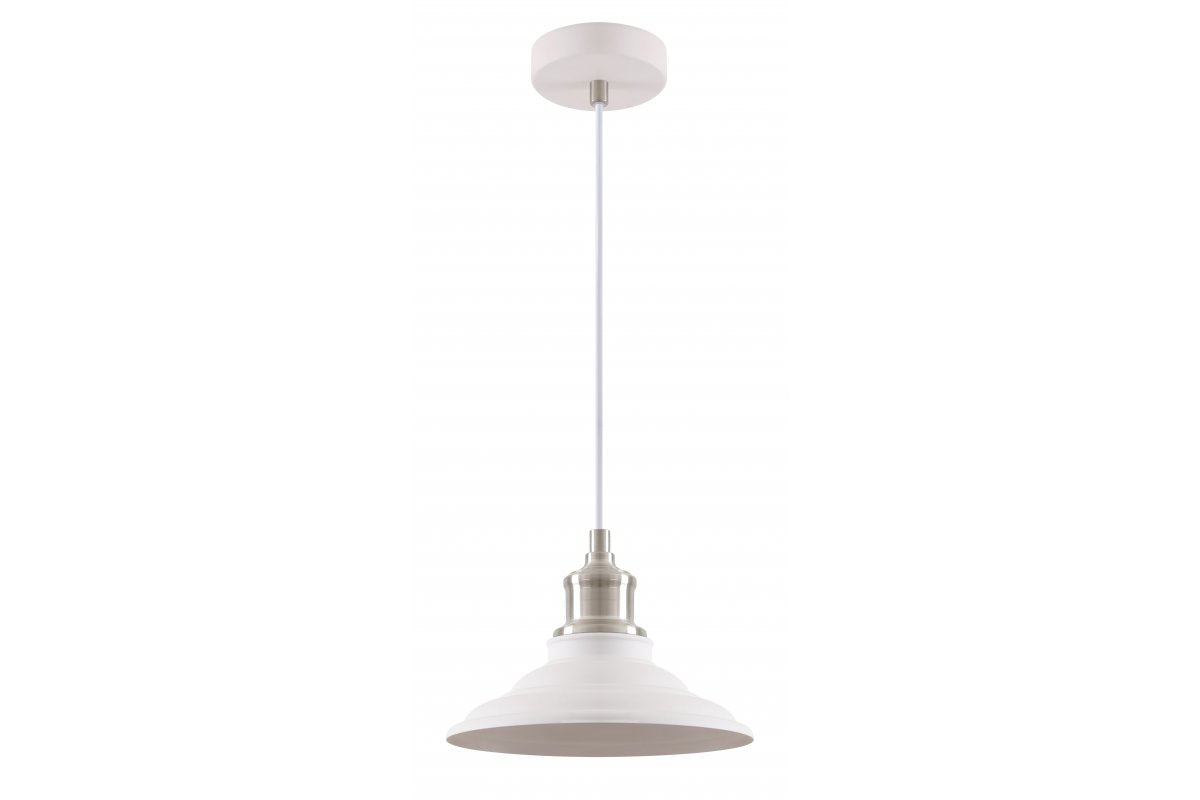 Ceiling fixture LORET M,9691,AC220-240V,50/60Hz,1*E27, max.40W,  Diameter 20,5 cm,IP20, single, white