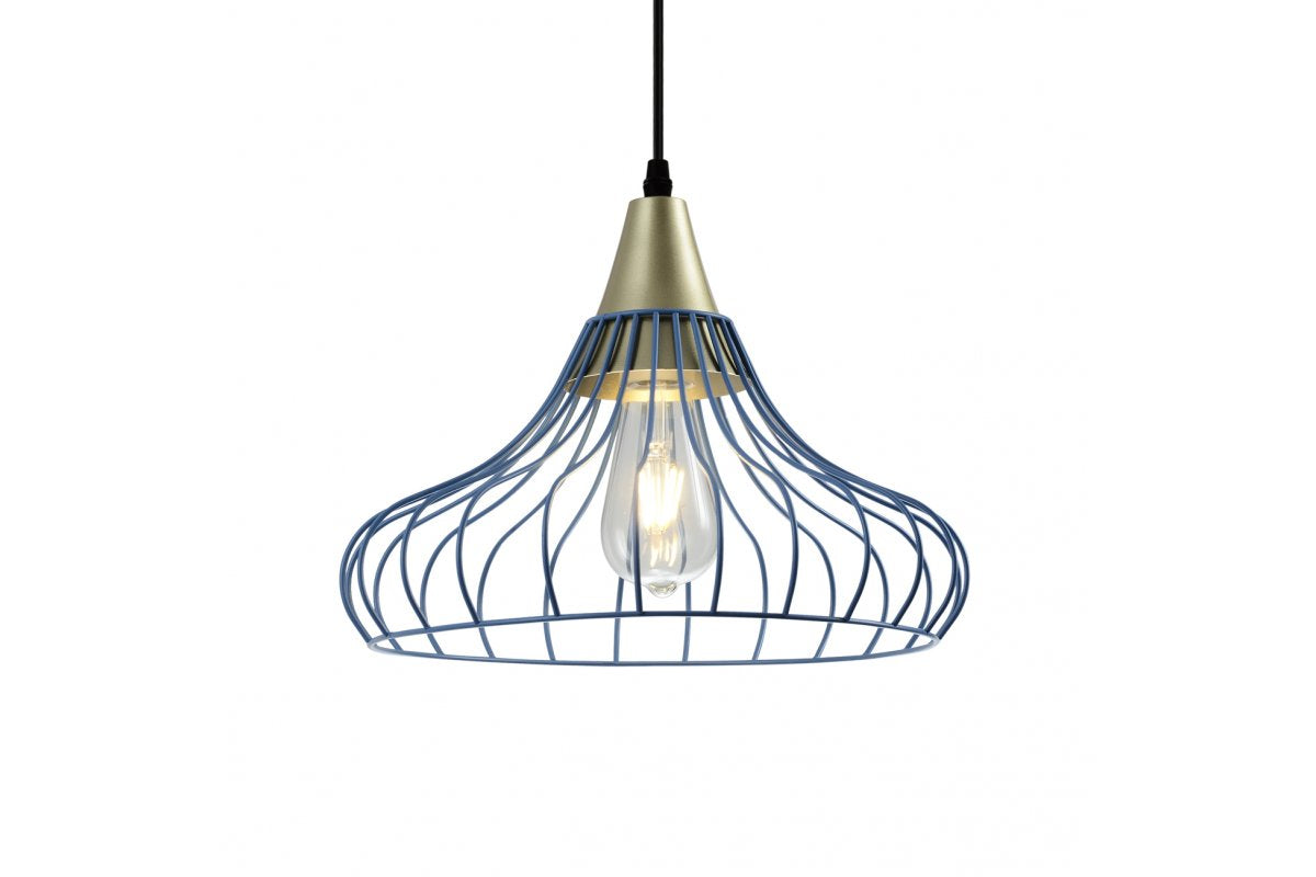 Ceiling fixture LOTTE,2660,AC220-240V,50/60Hz,1*E27, IP20, Diameter 33 CM,single,blue