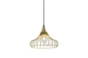Ceiling fixture LOTTE,2646,AC220-240V,50/60Hz,1*E27, IP20, Diameter 33 CM,single, gold