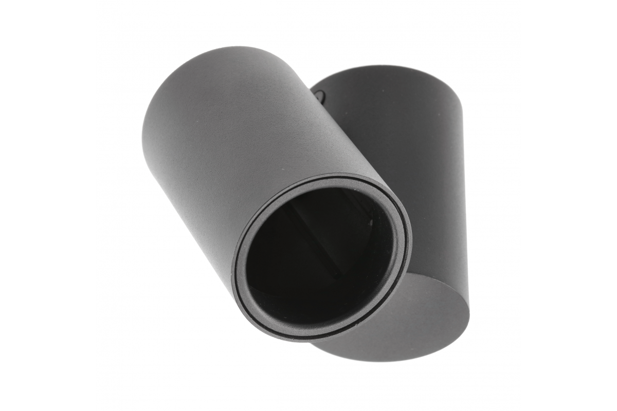 Ceiling luminaire LUPO, aluminum, 11.6x5.6x11.5, IP20, 1*GU10, max. 50W, round, black