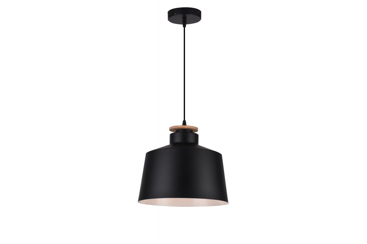 Ceiling fixture MARGUS ,2911,AC220-240V,50/60Hz,1*E27, IP20, Diameter 30 CM,single, black