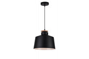 Ceiling fixture MARGUS ,2911,AC220-240V,50/60Hz,1*E27, IP20, Diameter 30 CM,single, black
