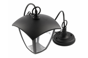 Garden fixture suspended MARINA-H,E27, MAX.20W,IP54,AC220-240V,50-60Hz,black
