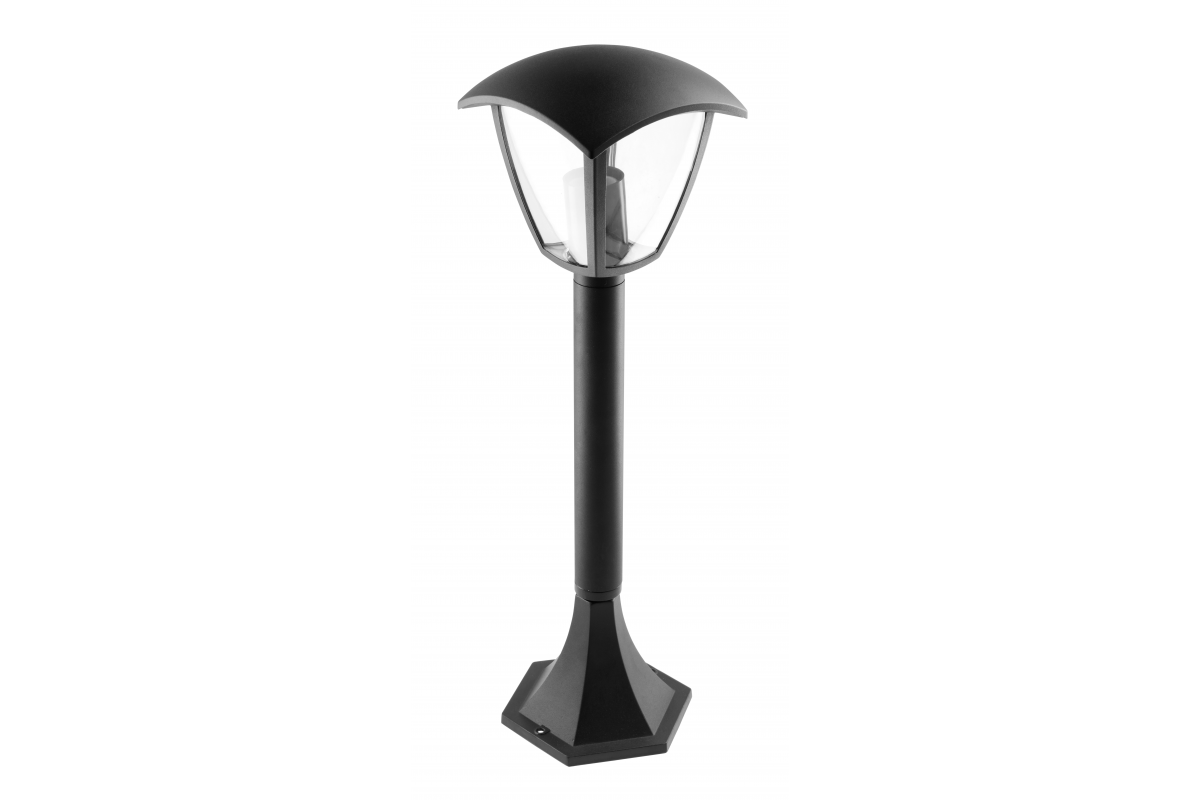 Garden fixture MARINA-P,E27, MAX.20W,IP54,AC220-240V,50-60Hz,pillar,black