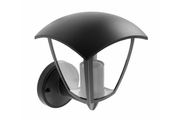 Garden fixture MARINA-AU,E27, MAX.20W,IP54,AC220-240V,50-60Hz,upper sconce straight,black