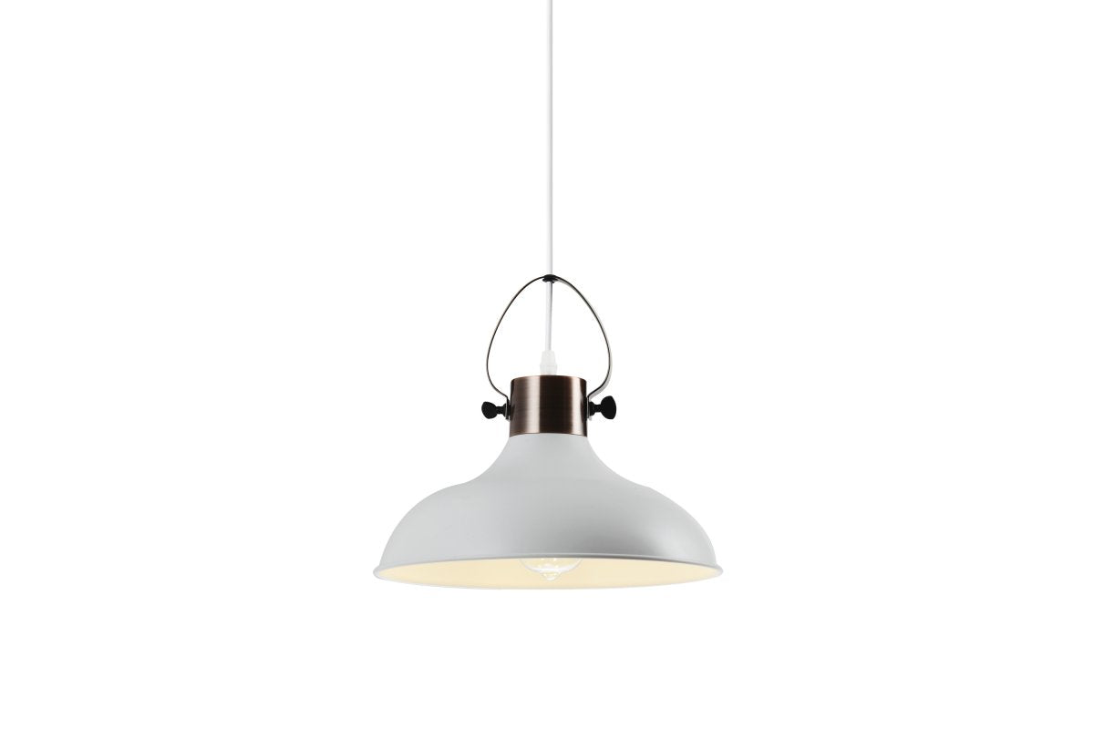 Ceiling fixture MEES,2332,AC220-240V,50/60Hz,1*E27, IP20, Diameter 30 CM,single,white