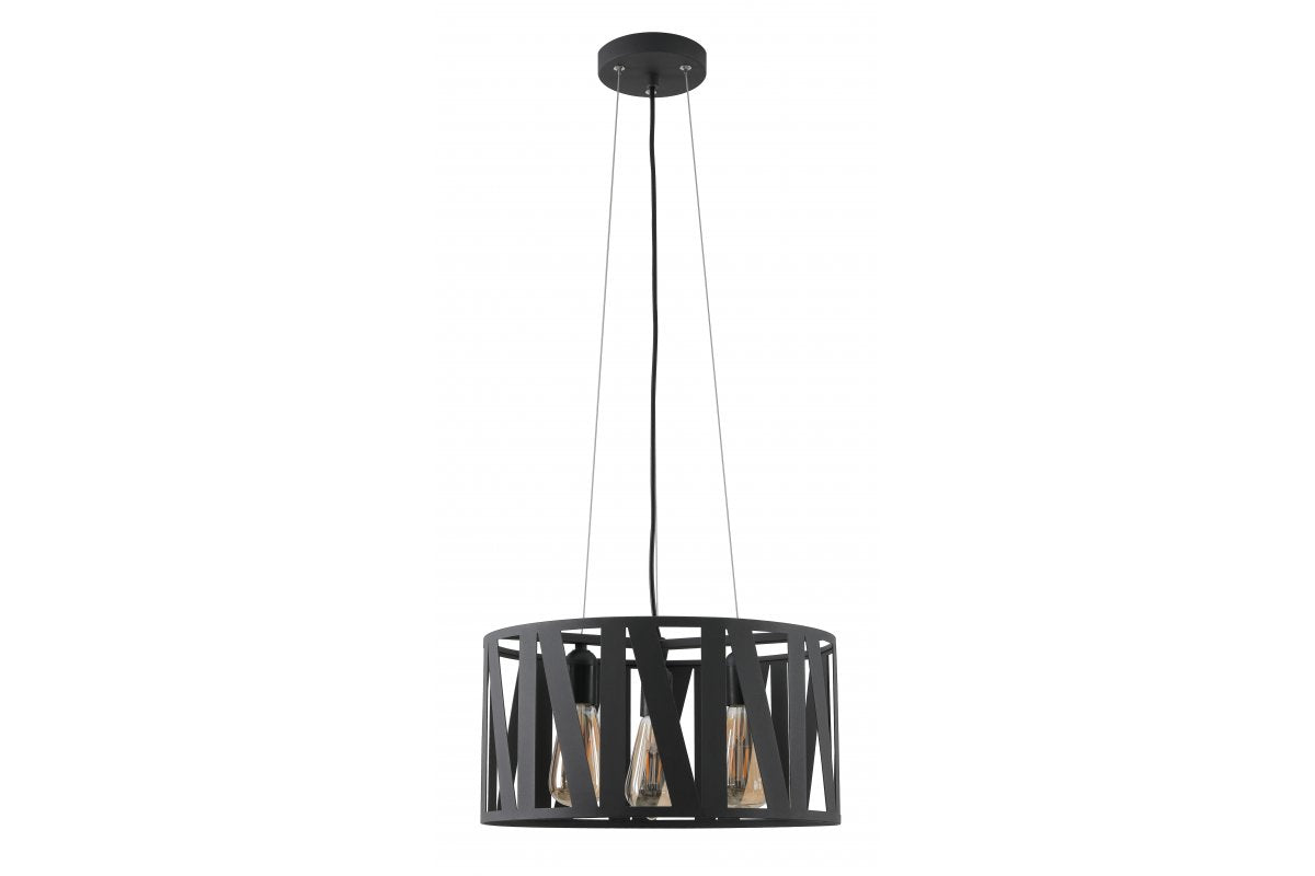Ceiling fixture MELODY,2782,AC220-240V,50/60Hz,3*E27, max.40W, IP20,  Diameter40 cm, triple, black