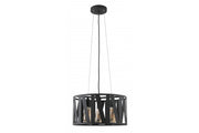 Ceiling fixture MELODY,2782,AC220-240V,50/60Hz,3*E27, max.40W, IP20,  Diameter40 cm, triple, black