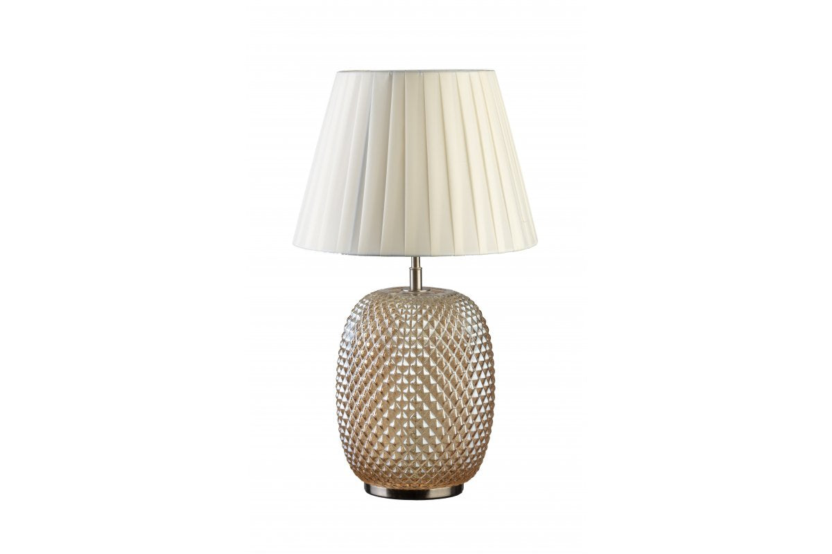 Lámpara de mesa MUNO , 5242, máx.250V, 50/60Hz, 1*E27, máx.25 W, diám. 25 cm, IP20, crema