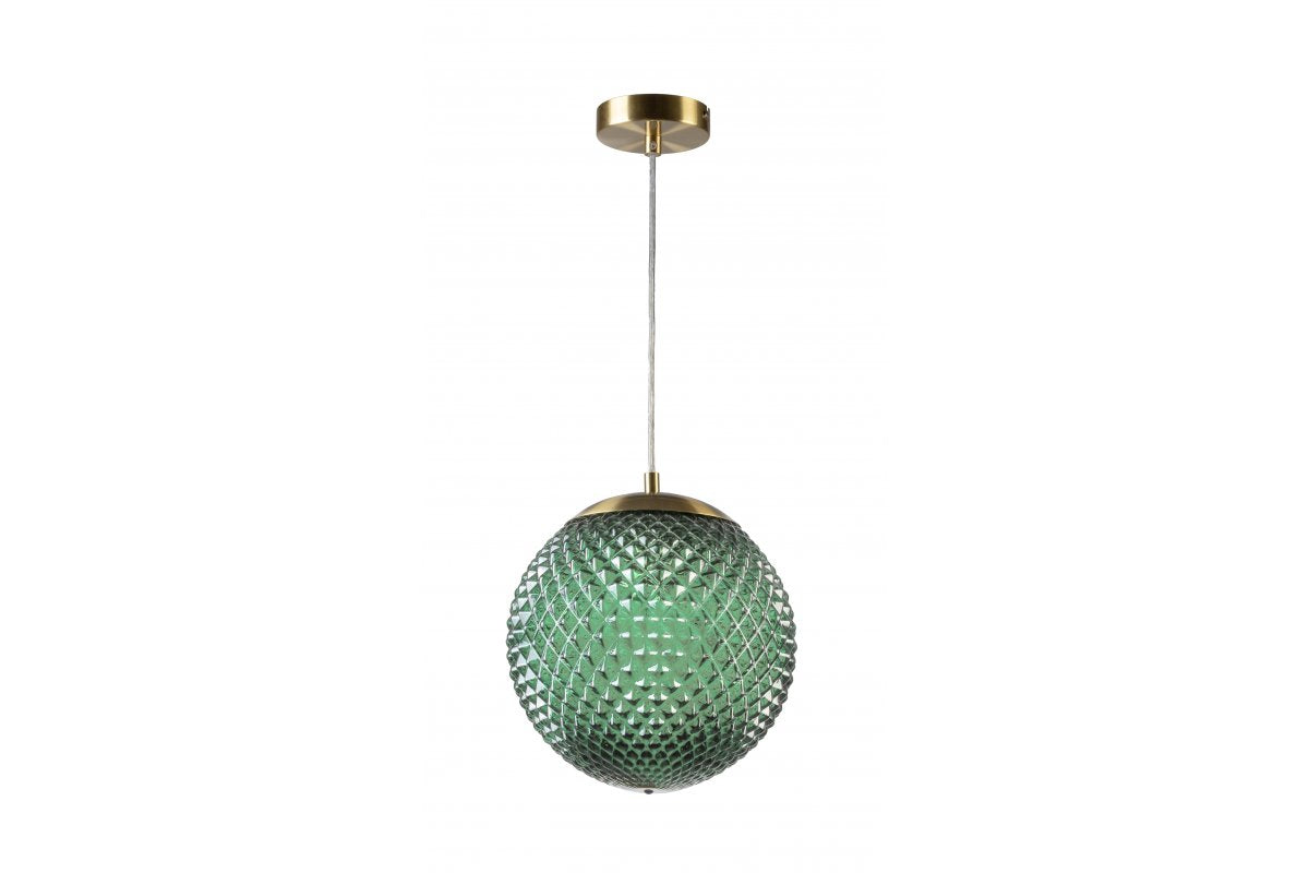 Ceiling luminaire MUNO 2, 5563, max.250V, 50/60Hz, 1*E27, max.25 W, dia.25 cm, IP20, green