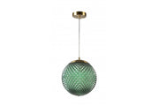 Ceiling luminaire MUNO 2, 5563, max.250V, 50/60Hz, 1*E27, max.25 W, dia.25 cm, IP20, green