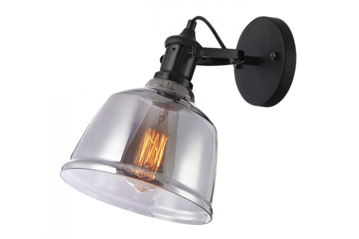 Wall luminaire MUSCARI IIB,3800,AC220-240V,50/60Hz,1*E27, IP20,single, black