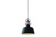 Ceiling fixture NOOR,2691,AC220-240V,50/60Hz,1*E27, IP20, Diameter 22 CM,single,black