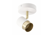 Ceiling luminaire ORIO, aluminum, 11.6x5.6x11.5, IP20, 1*Gu10, max. 50W, round, white