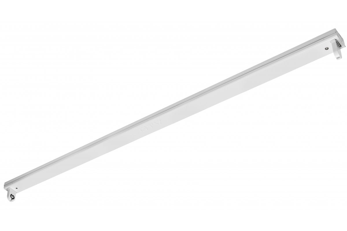 Fixture for LED tubes OSL SLIM-1x150 T8 LED, G13, AC220-240V, 50/60Hz, IP20, with wiring for one side power supply LED tubes, surface mounted, white housing