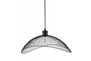 Ceiling fixture RETO 1,4137,AC220-240V,50/60Hz,1*E27, IP20, Diameter 40 CM, single, black