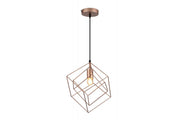 Ceiling fixture ROSA, 3376,AC220-240V,50/60Hz,1*E27, IP20,33CMX33CM,single,  gold