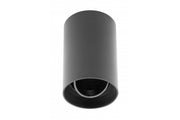 Ceiling light fixture RESTO, PC, ?80x125mm, IP20, max 20W, round, black