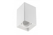 Ceiling light fixture RESTO, PC, 80x80x125mm, IP20, max 20W, square, white