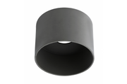 Ceiling fixture SAKURA,alum.,120x85,IP20,ES111,GU10,round,black