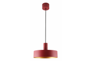 Ceiling luminaire SELVIA II, 5518, max. 250V, 50/60Hz, 1*E27, max.40 W, IP20, avg. 30 cm, red