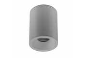 SENSA AQUA ceiling lamp, alum, 85x115, IP54, max 50W, circular, grey