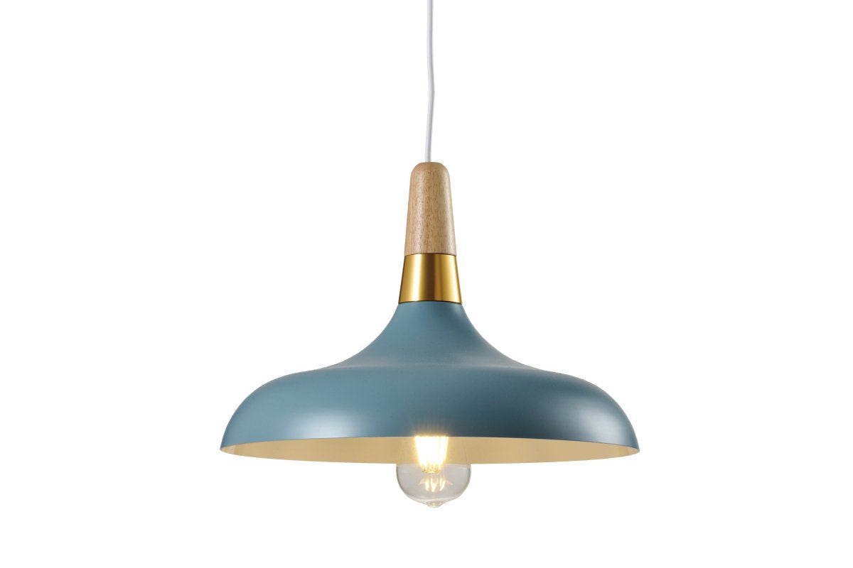 Ceiling fixture SKANDI 3,7429,AC220-240V,50/60Hz,1*E27, IP20, Diameter 35 CM,single, blue